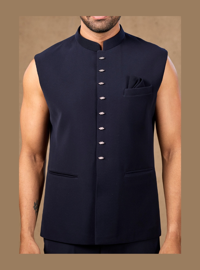 NAVY BLUE JODHPURI